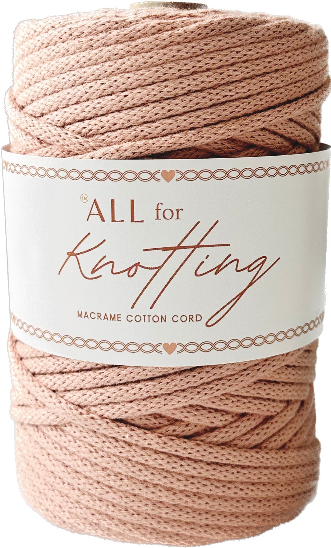 3.5mm Macrame Braided Cord, approx 490ft/163yds ALL FOR KNOTTING