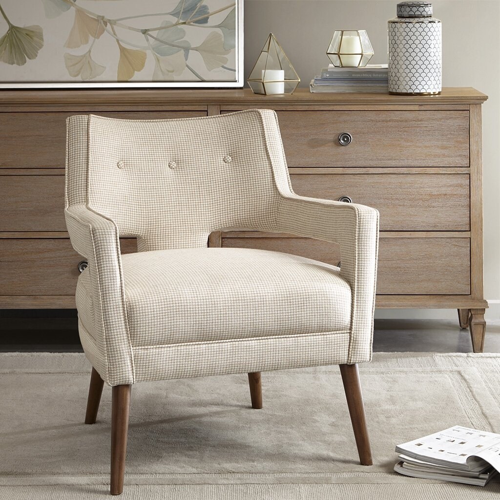 Madison Park Accent Chair See below/Cream