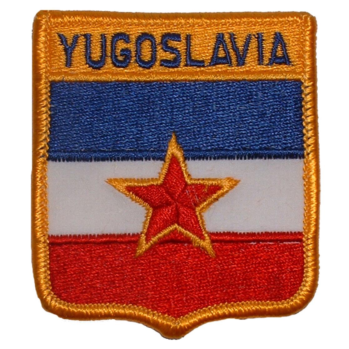 Yugoslavia Shield Patch 2 1/2&#x22; x 3&#x22;