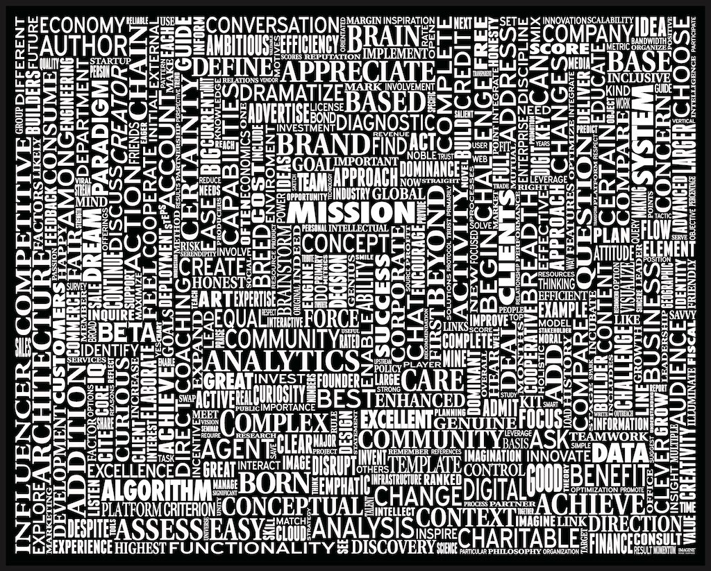 Hart 24&#x22;x30&#x22; 1000 pc Premium Jigsaw Puzzle - Task Word Cloud by OW Lawrence