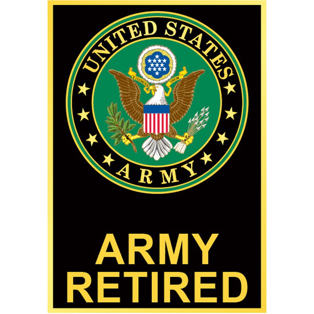 U.S. Army Logo Retired Pin 7/8&#x22;