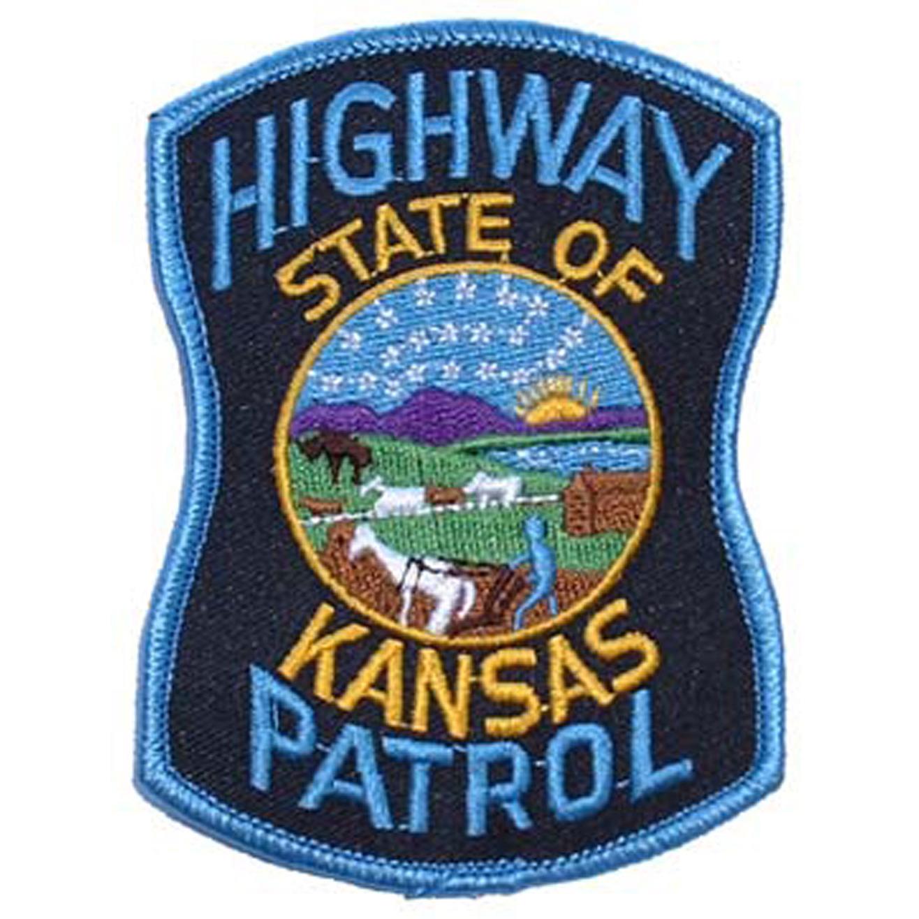 Kansas Highway Patrol Patch 3&#x22;