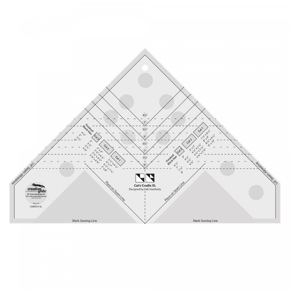 Creative Grids, Cat&#x27;s Cradle XL Ruler