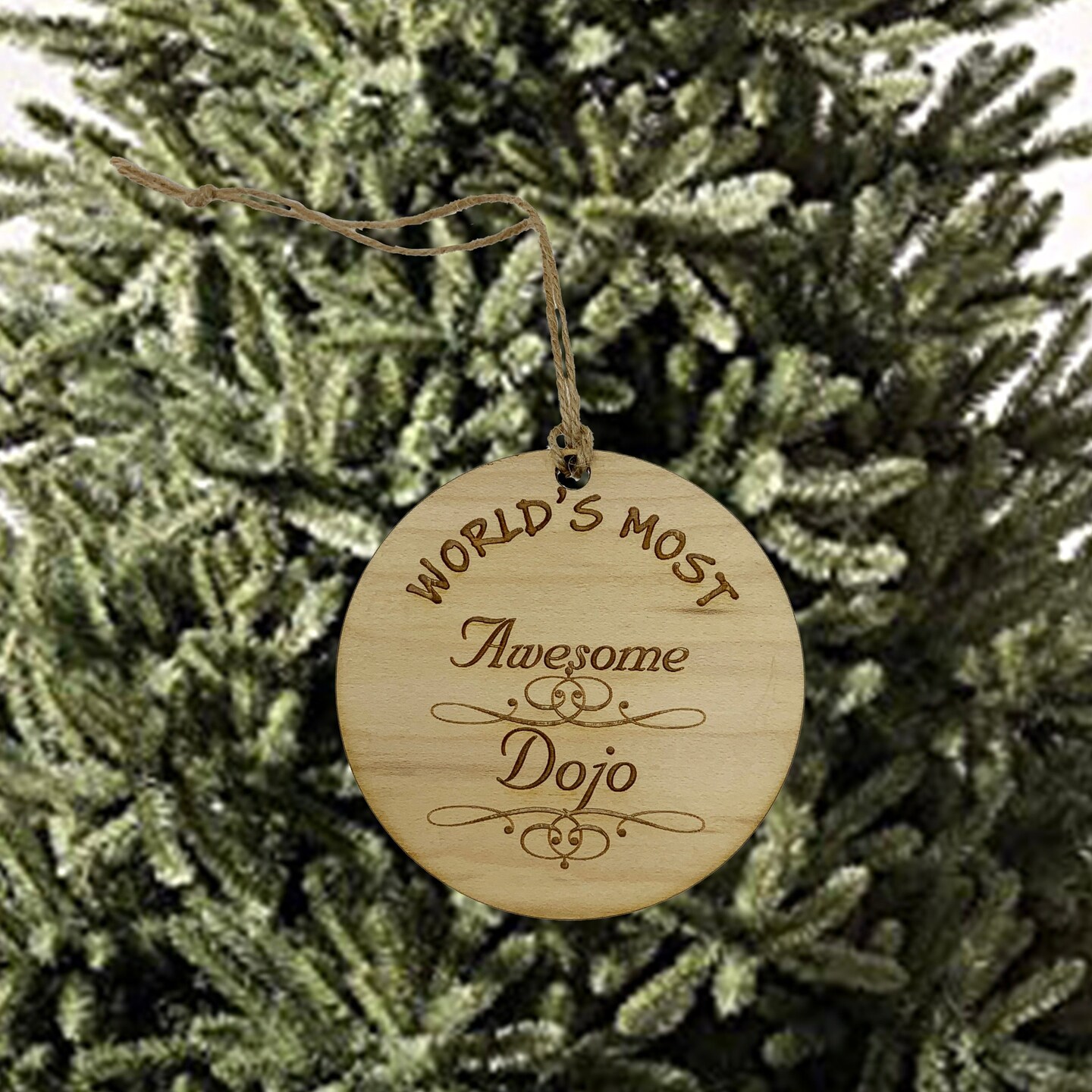 Worlds most Awesome Dojo - Ornament Worlds most Awesome Dojo - Ornament