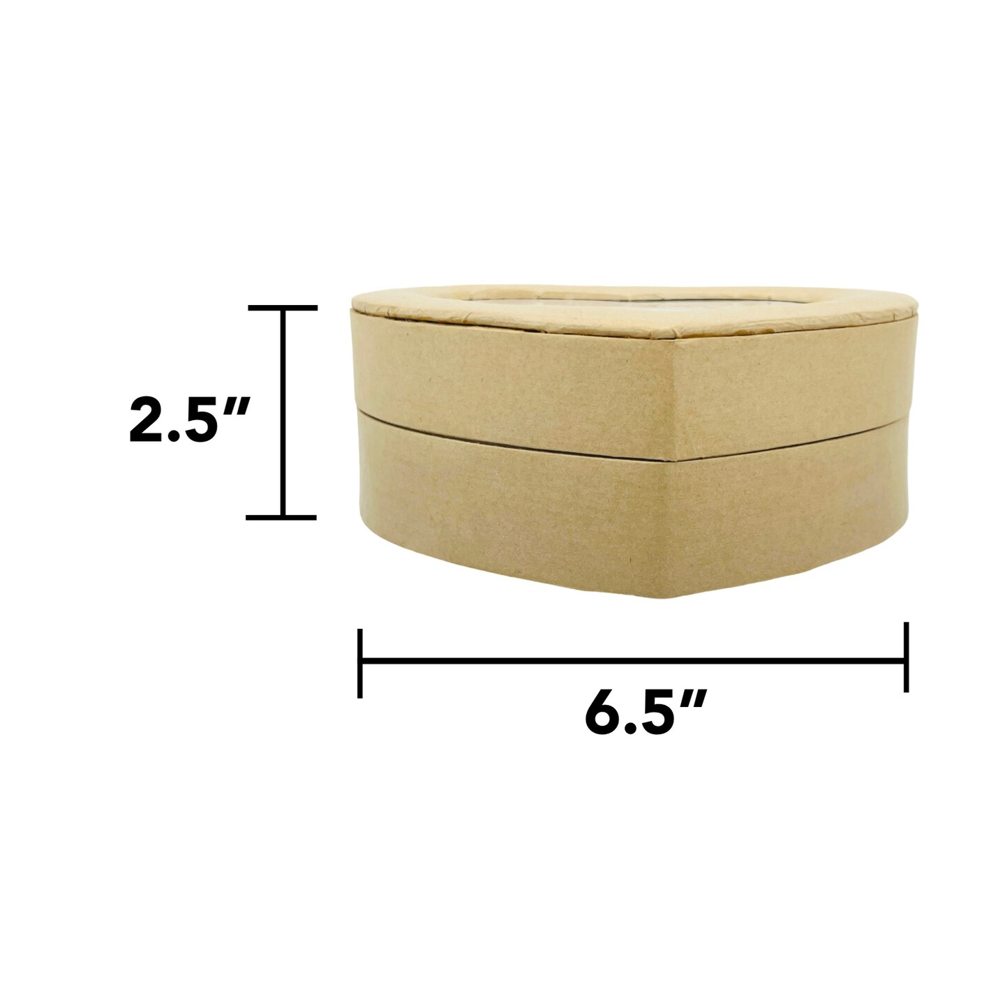 Value Pack of 36 Heart Photo Box - Large