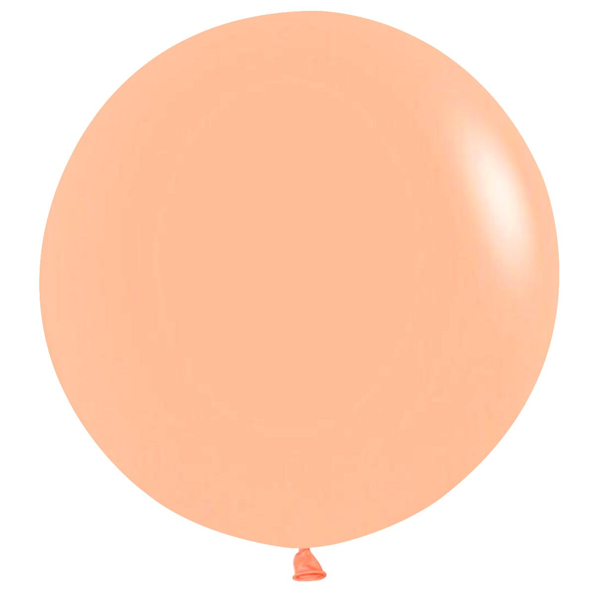 Wrapables 18 Inch Latex Balloons (10 Pack), Peach