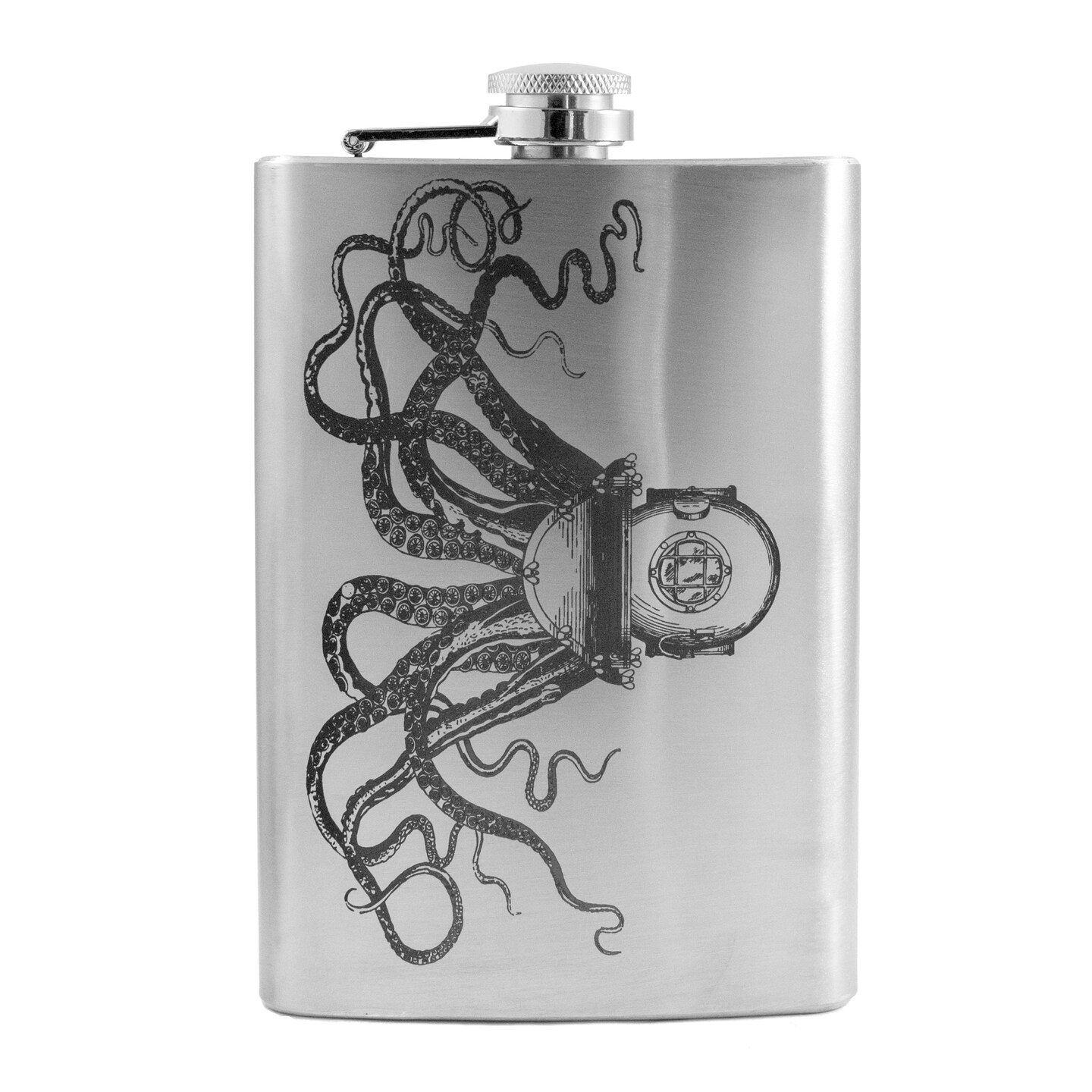 8oz Steampunk Octopus Stainless Steel Flask | Michaels