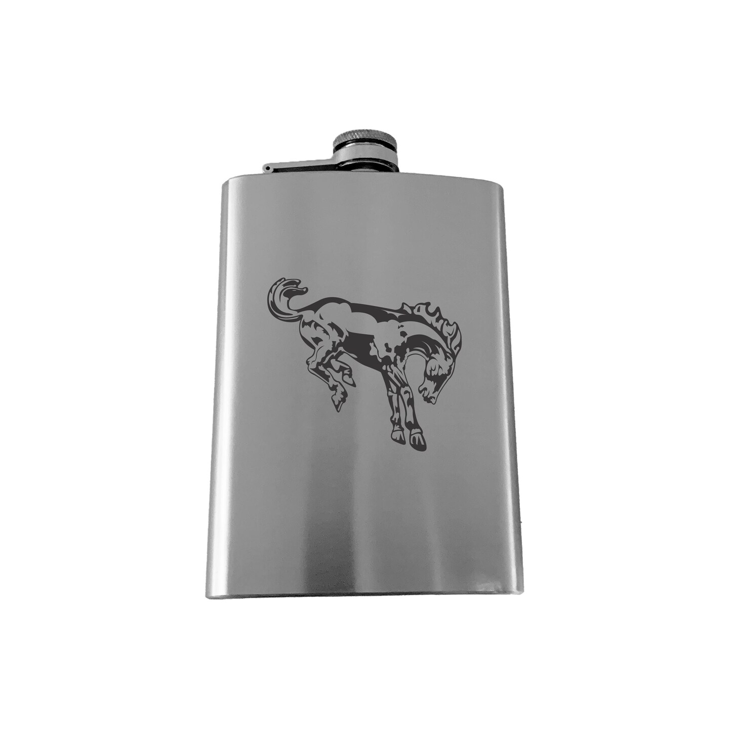 8oz Horse Stainless Steel Hip Flask 8oz Horse Stainless Steel Hip Flask