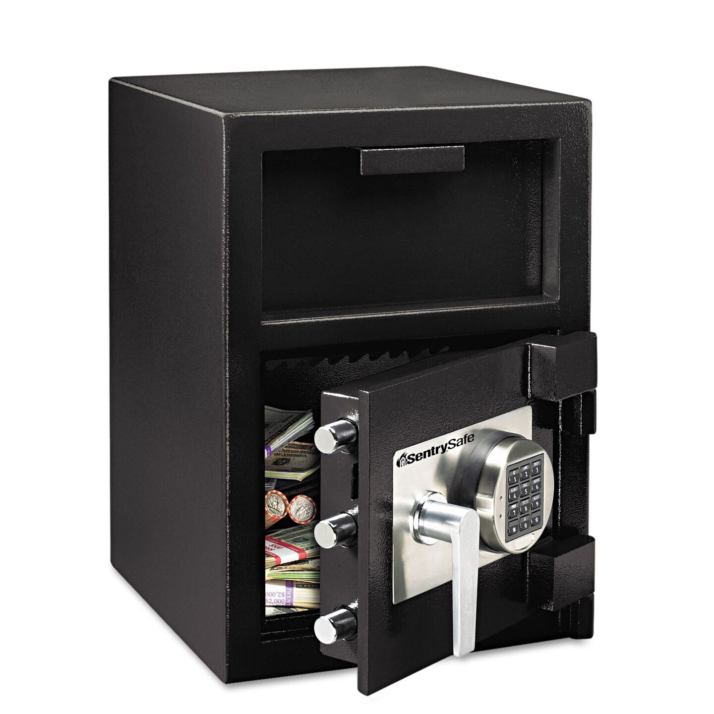 Sentry Digital Depository Safe Extra Large 1.3 cu ft 14w x 15.6d x 24h Black