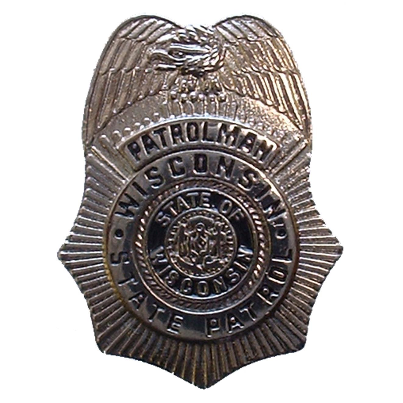 Wisconsin State Patrol Badge Pin 1&#x22;