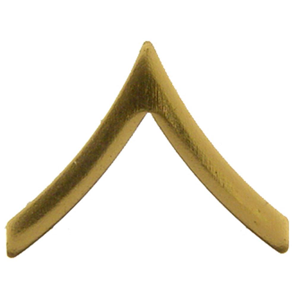 EagleEmblems P15249 Rank-Army,E2,Private (GLD) (1&#x27;&#x27;)