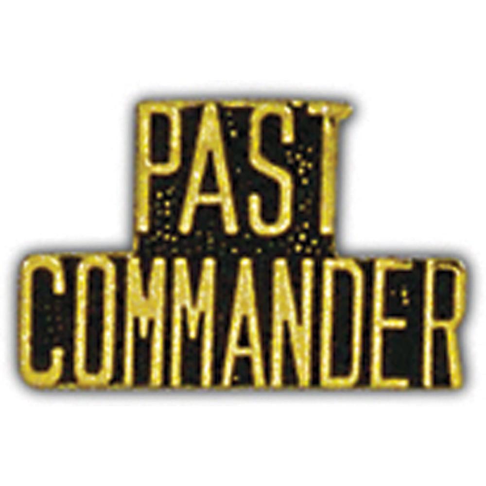 Past Commander Pin 1&#x22;