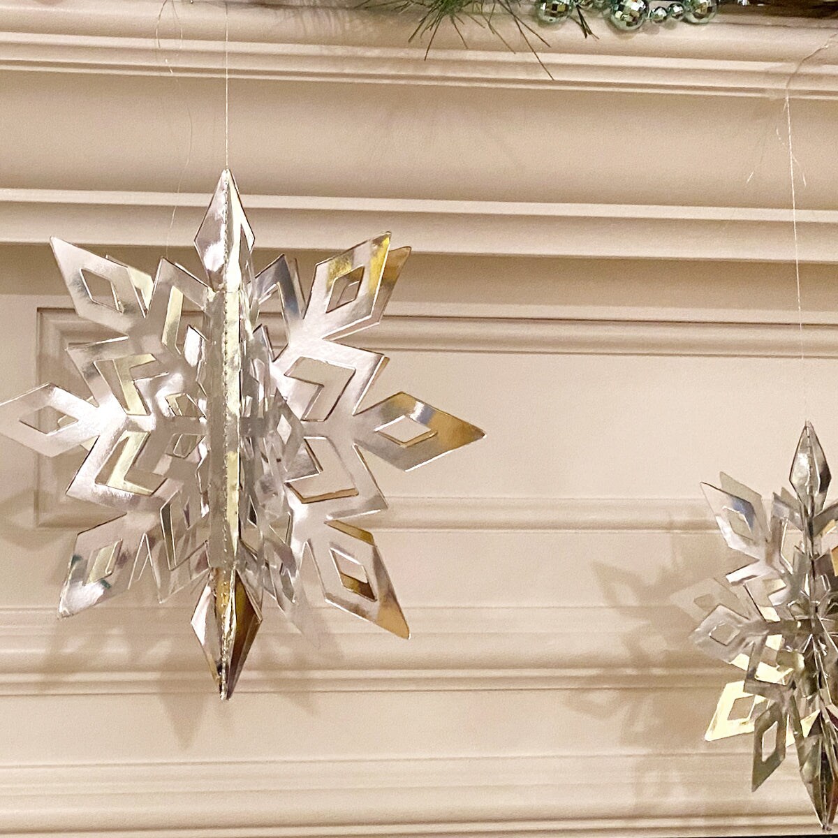 Handmade 3D Snowflake Ornaments - Brooklyn Berry Designs