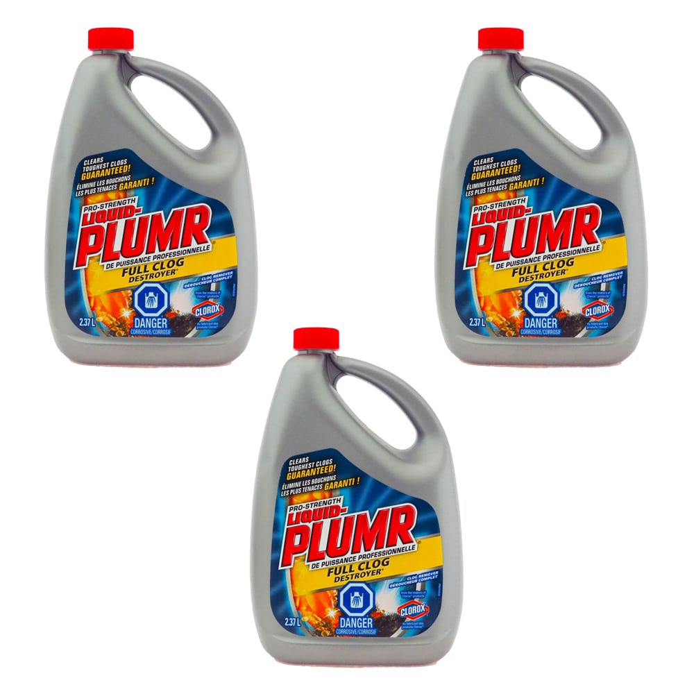 Liquid Plumr   Full Clog Destroyer 2.37L (Pack of 3)