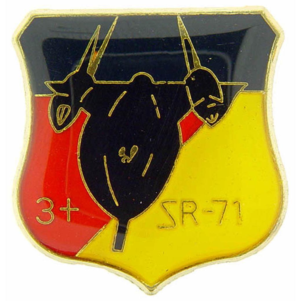 SR-71 Logo Pin 1&#x22;