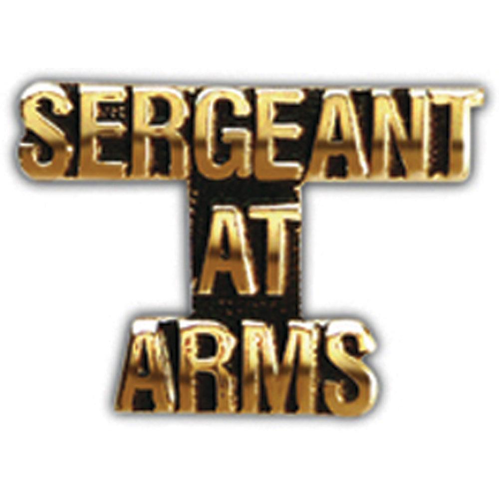 Sergeant At Arms Pin 1&#x22;