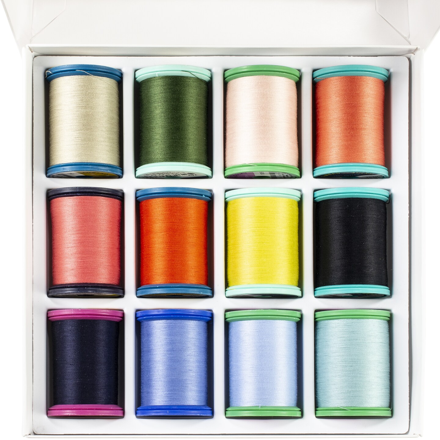 Sulky Cotton + Steel Thread Collection 50wt 660yd 12/Pkg-Wildflowers