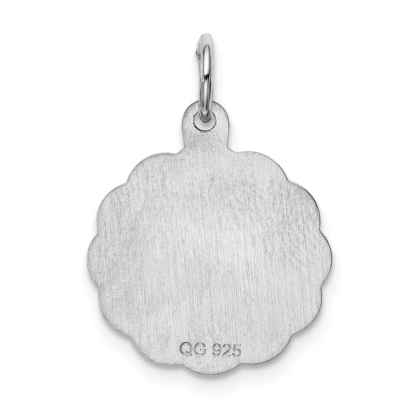 Sterling Silver Praying Hands Charm Jewerly 22mm x 16mm