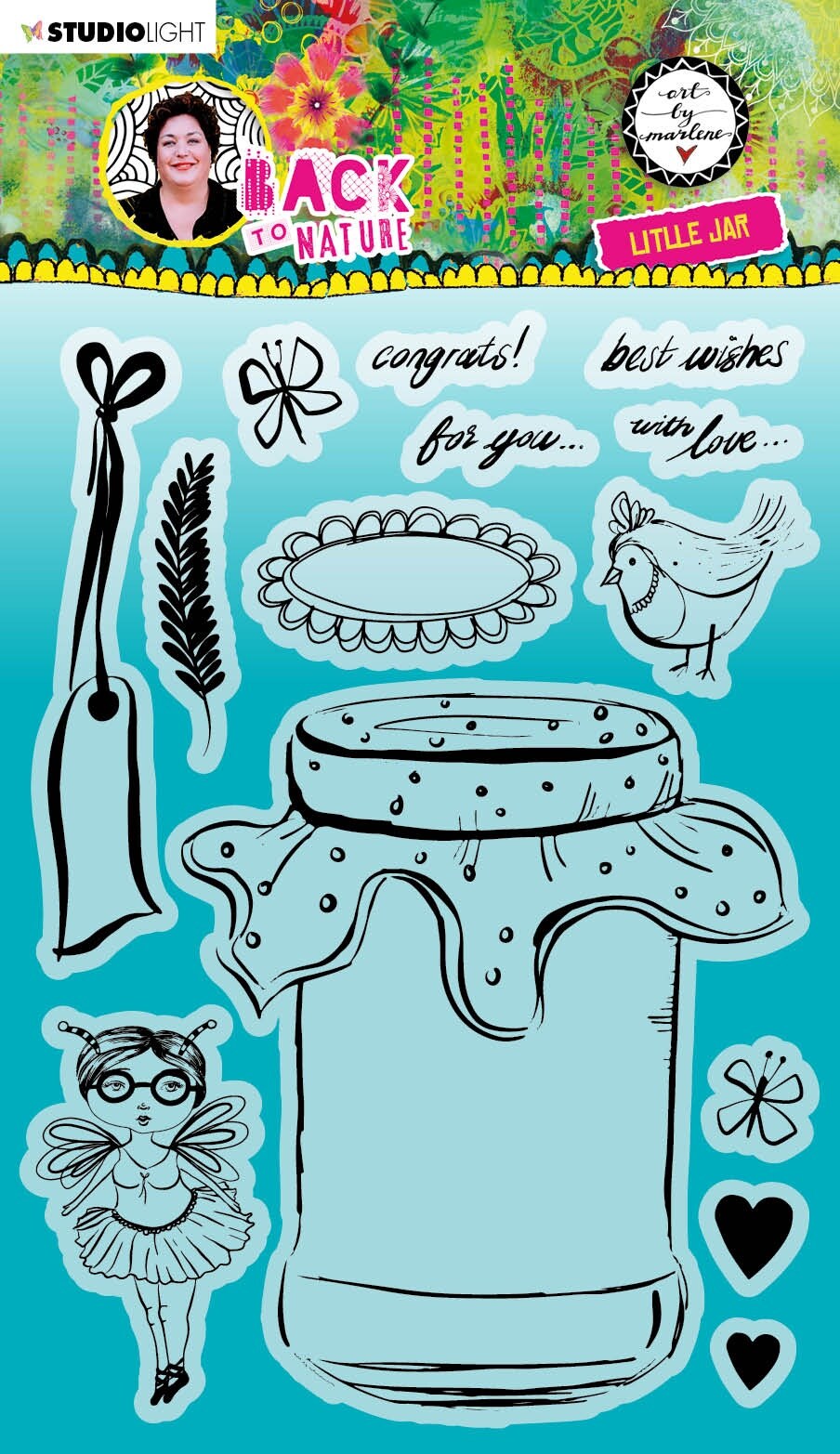 Art By Marlene Back To Nature Clear StampsLittle Jar Michaels