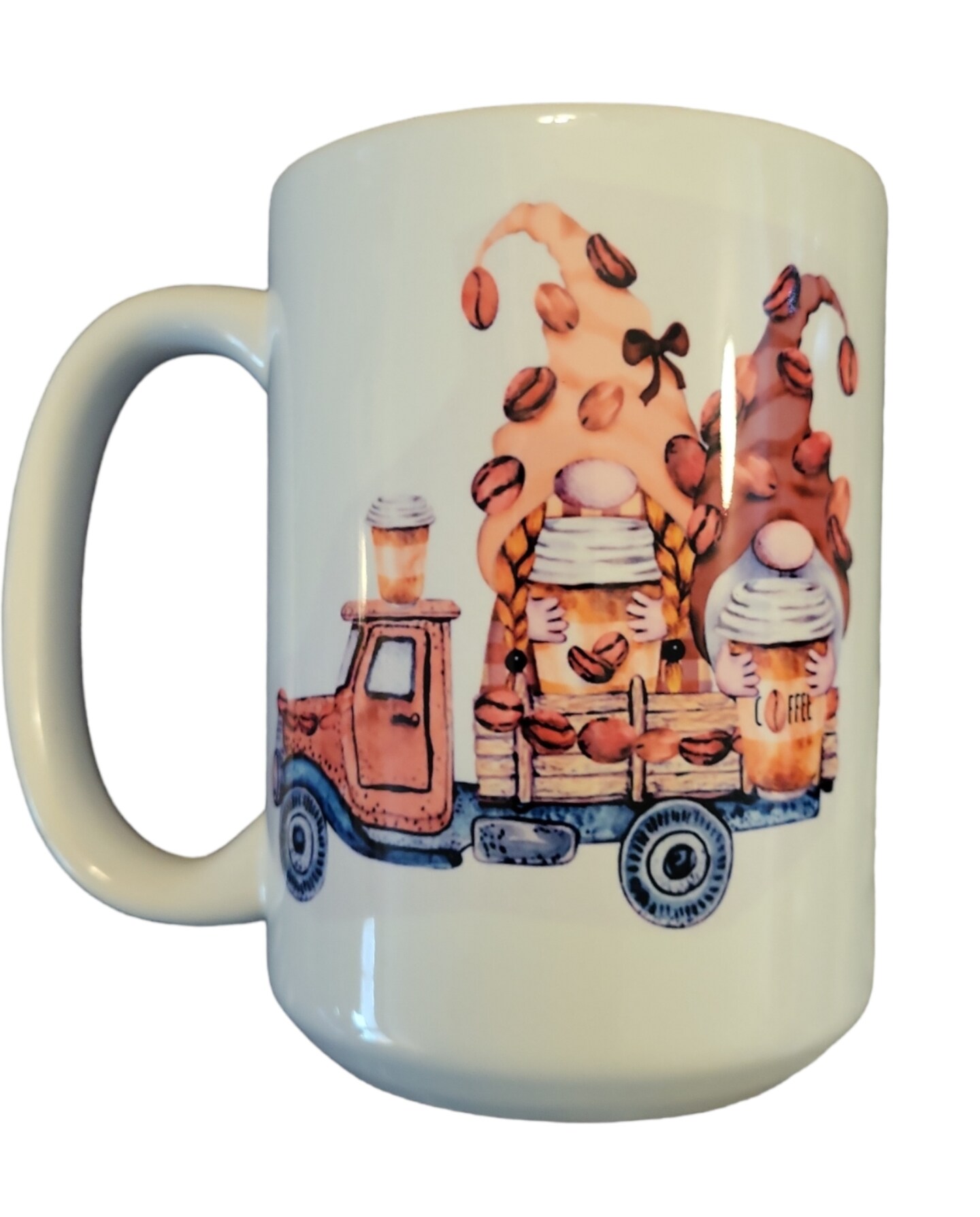 Ceramic Coffee Mugs 15 oz., Sublimatable