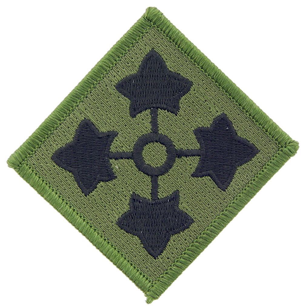 EagleEmblems PM0703 Patch-Army,004TH INF.DIV. (Subdued) (3'') | Michaels