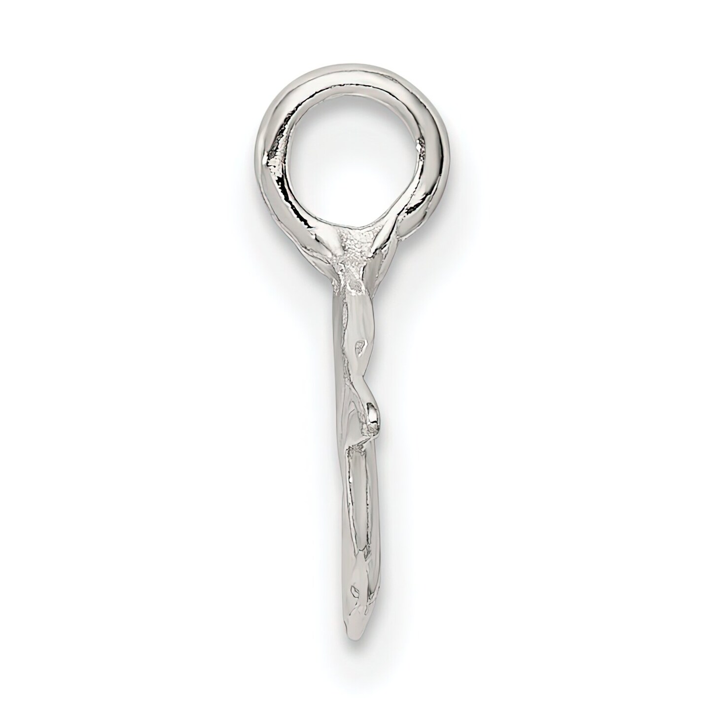 Sterling Silver Graduation Cap Charm Pendant Jewelry 14mm x 23mm