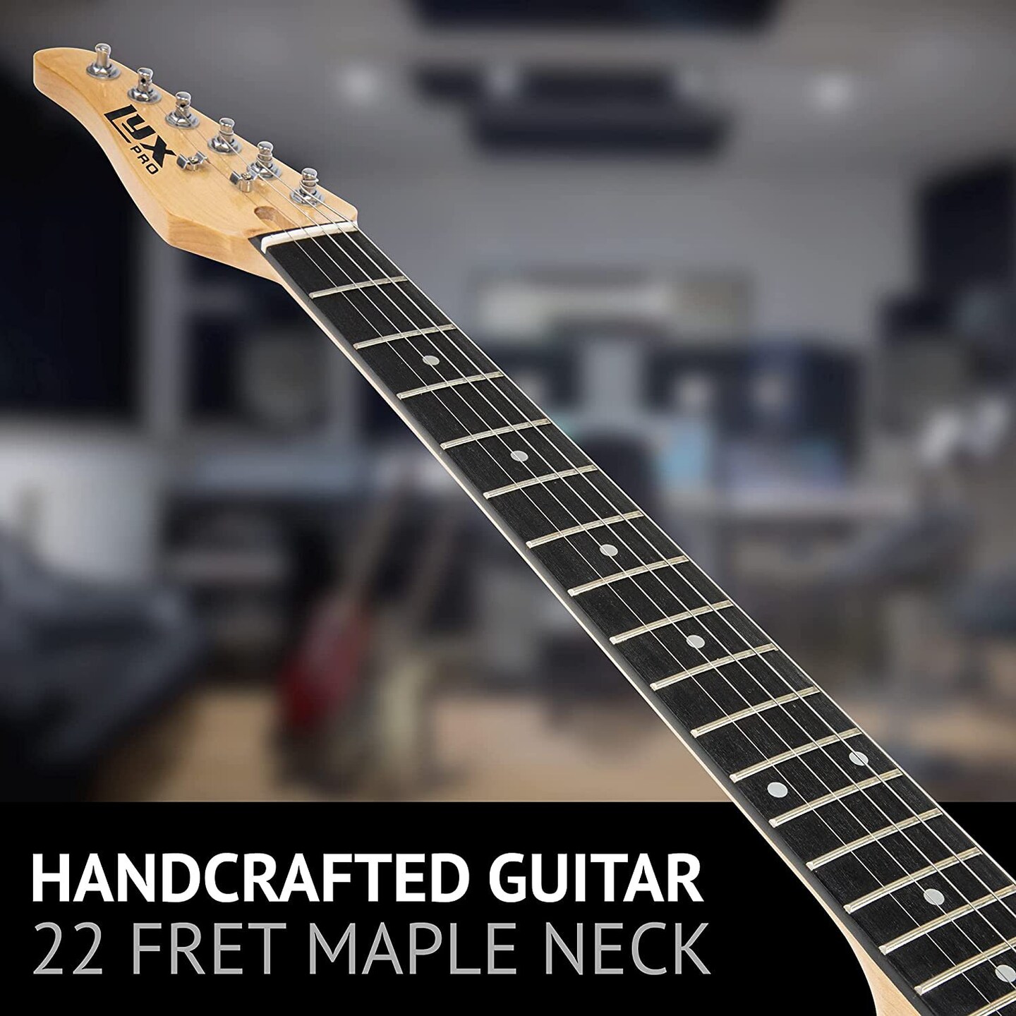 LyxPro 39" Telecaster Solid Body Beginner Electric Guitar