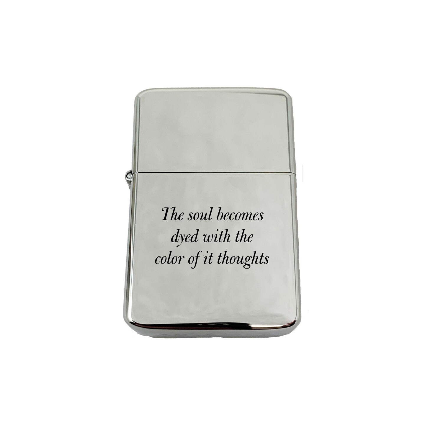 Lighter - The Soul becomes Dyed Marcus Aurelius CHROME Lighter - The Soul becomes Dyed Marcus Aurelius CHROME