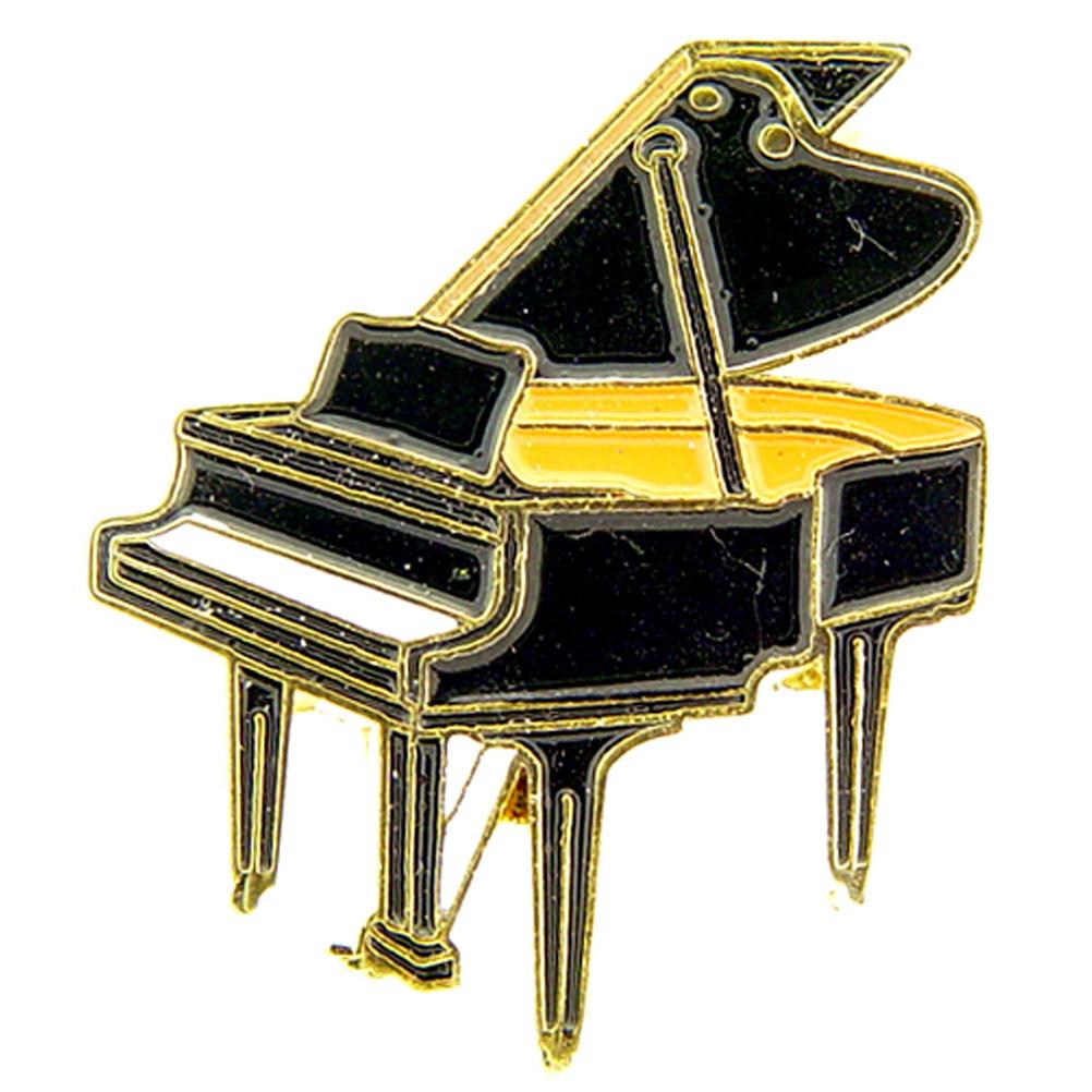 Grand Piano Black Pin 1&#x22;