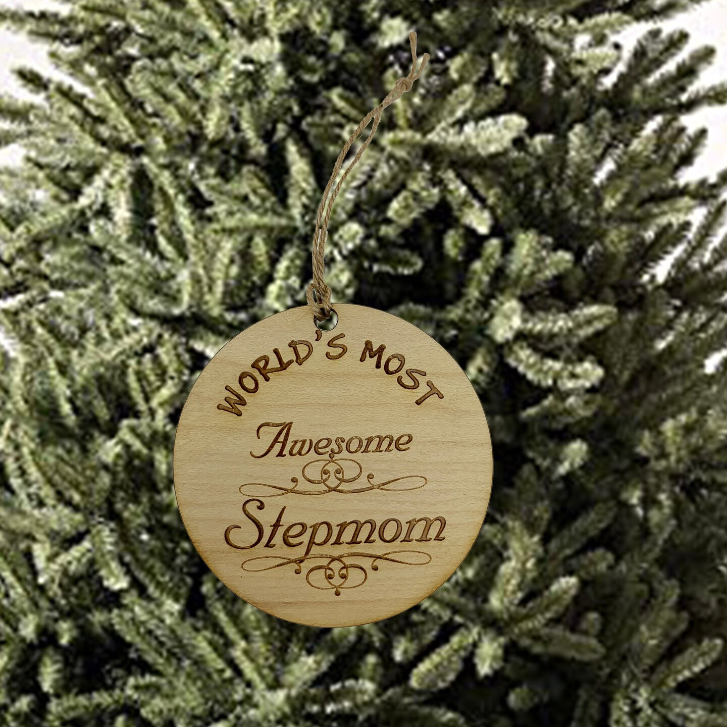 Worlds most Awesome Stepmom Ornament Michaels