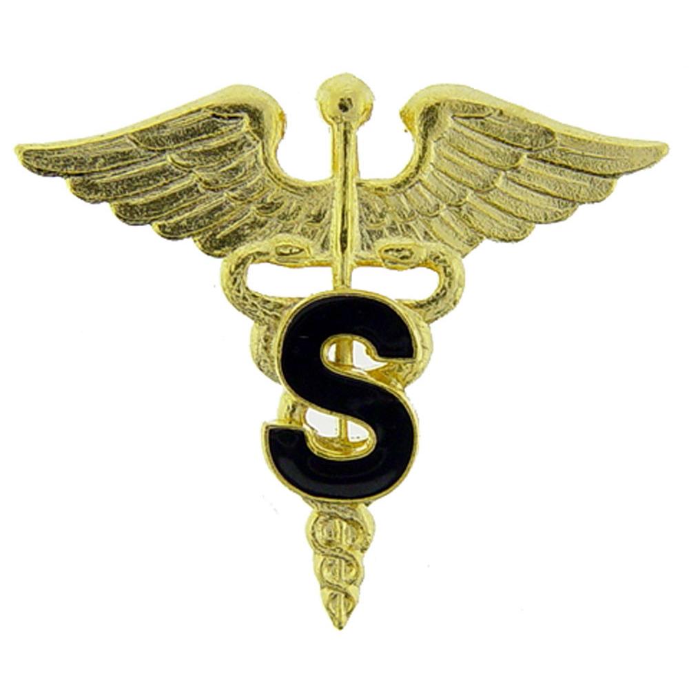 EagleEmblems P10457 PIN-Army,Medic,CAD,SPEC. (GLD) (1.125&#x27;&#x27;)