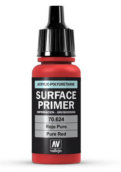 White Surface Primer 200ml Vallejo Acrylic-Polyurethane 74600