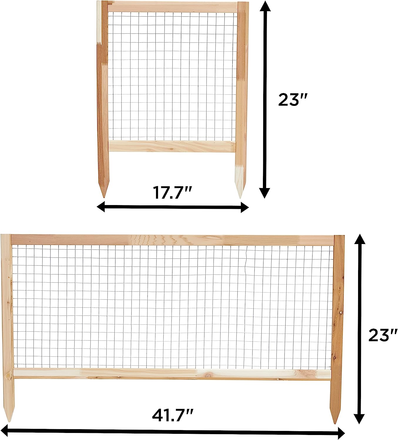 Jumbl Raised Garden Bed, Wooden Elevated Flower &#x26; Herb Planter Box