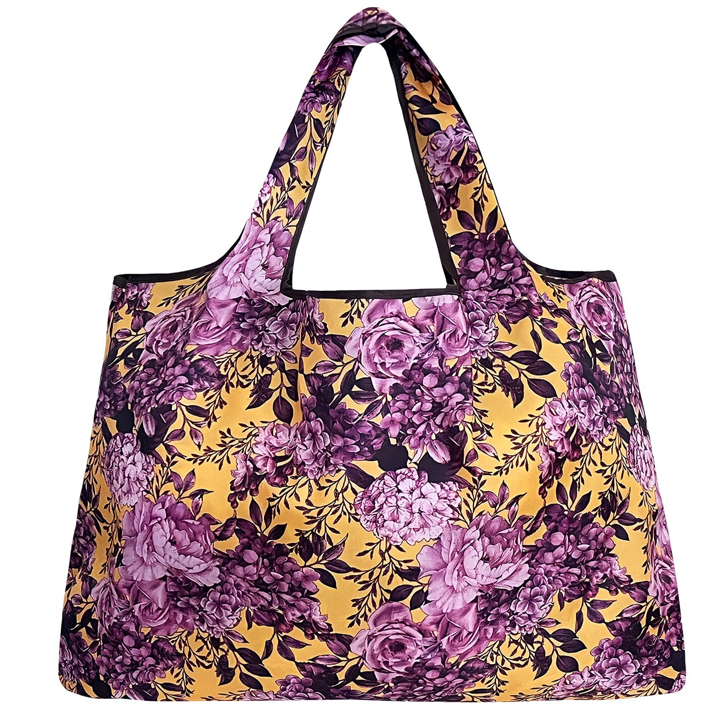 Wrapables Large Foldable Tote Nylon Reusable Grocery Bags