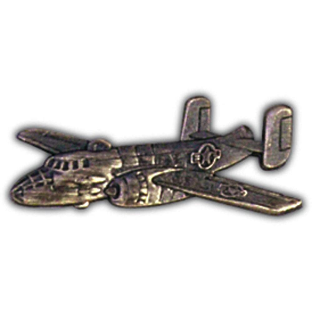 B-25 Mitchell Airplane Pin Pewter 1 1/2&#x22;