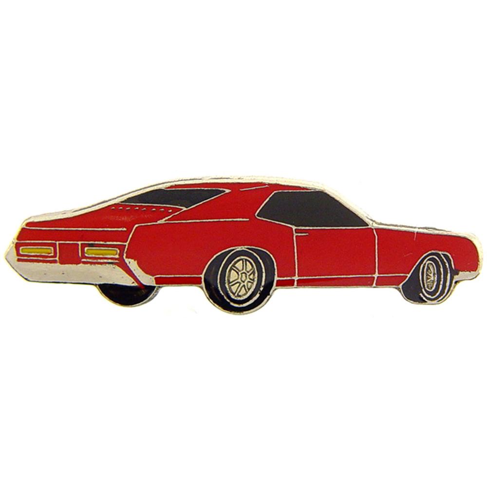 1966 Riviera Red Car Pin 1&#x22;