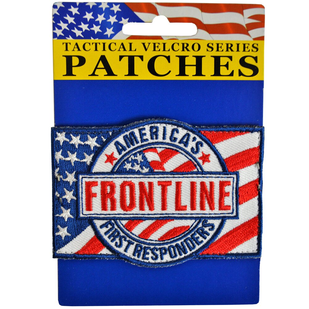 EagleEmblems PM3116V Patch-Frontline First Responders (Velcro) (3-1/4")