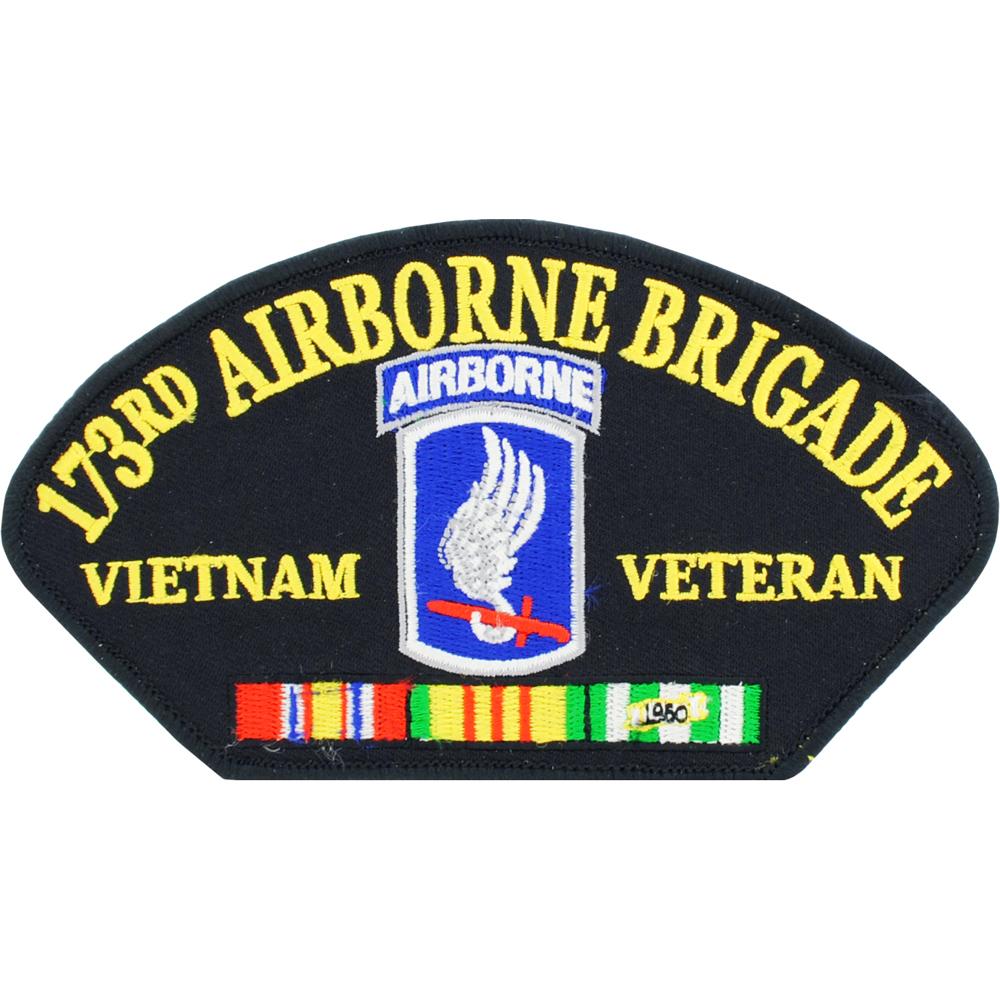 U.S. Army 173rd Airborne Vietnam Veteran Hat Patch