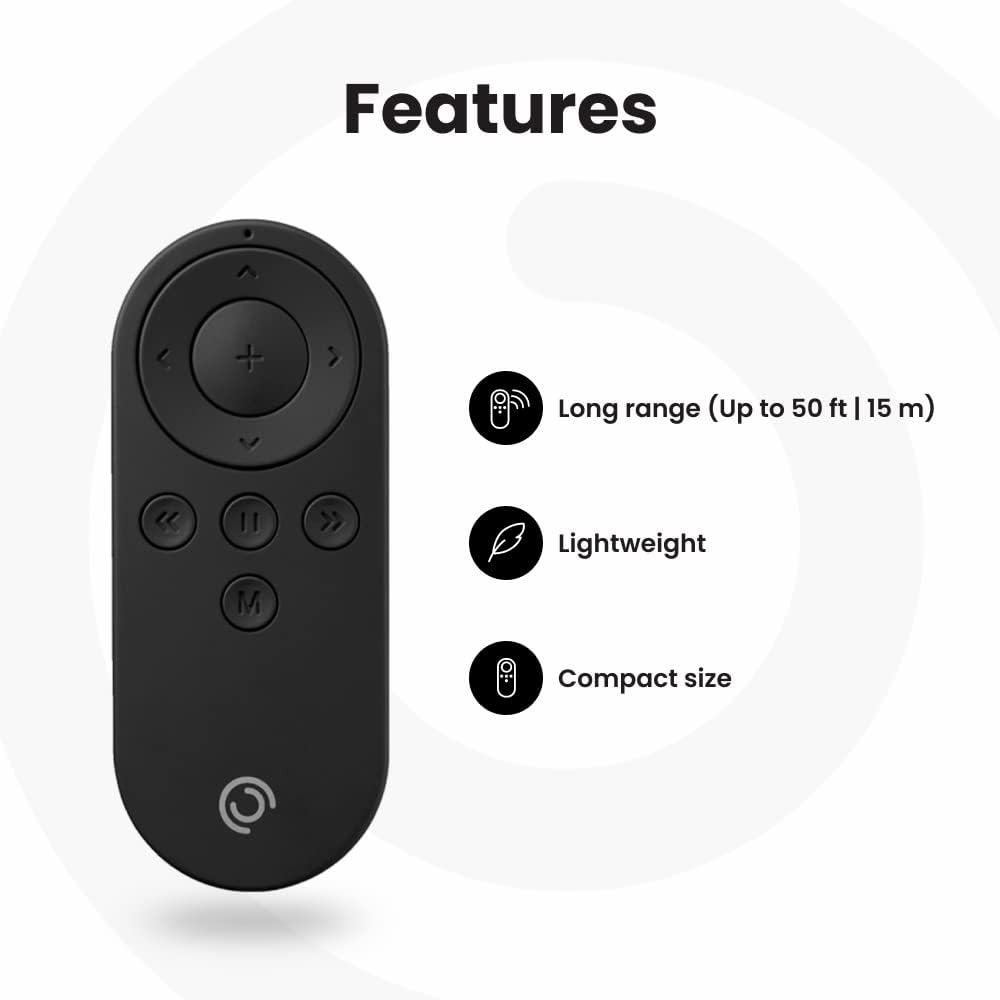 Pivo Remote Control - Lightweight Infrared Wireless Selfie Photo Shutter Clicker