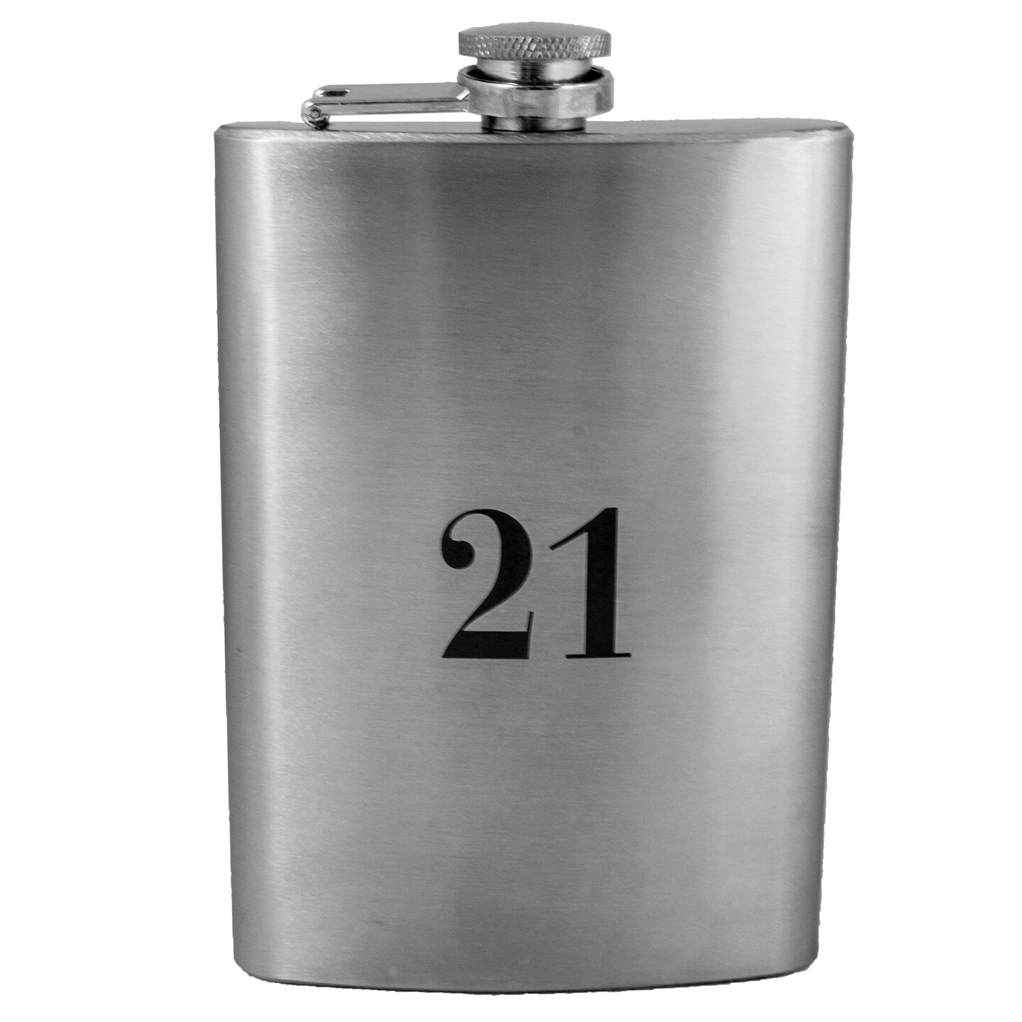 8oz 21 Flask Stainless Steel 8oz 21 Flask Stainless Steel