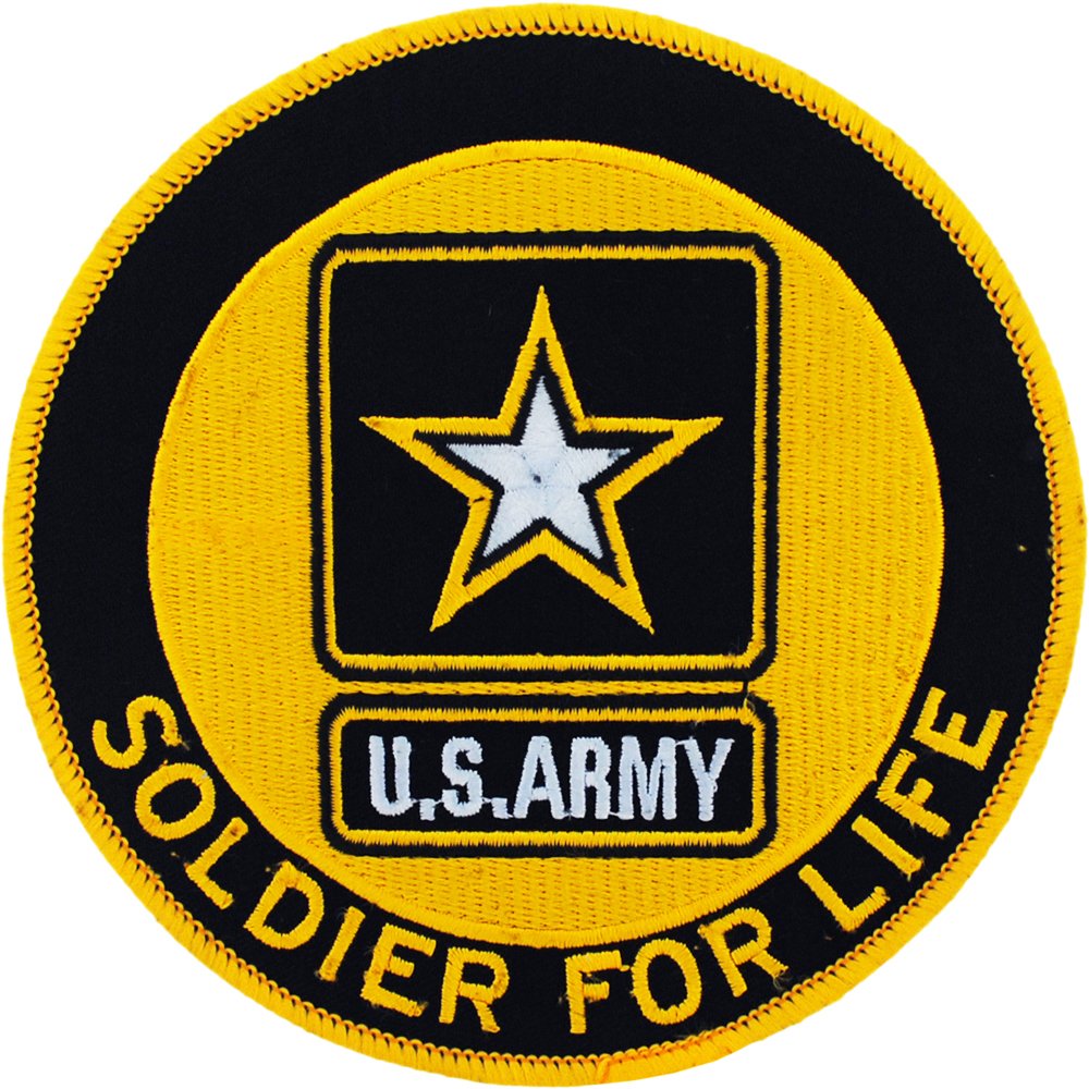 U.S. Army Gulf War Veteran Patch Brown 5&#x22;