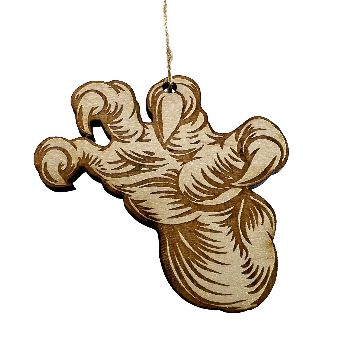 Eagle Talon foot Claw - Raw Wood Ornament Eagle Talon foot Claw - Raw Wood Ornament