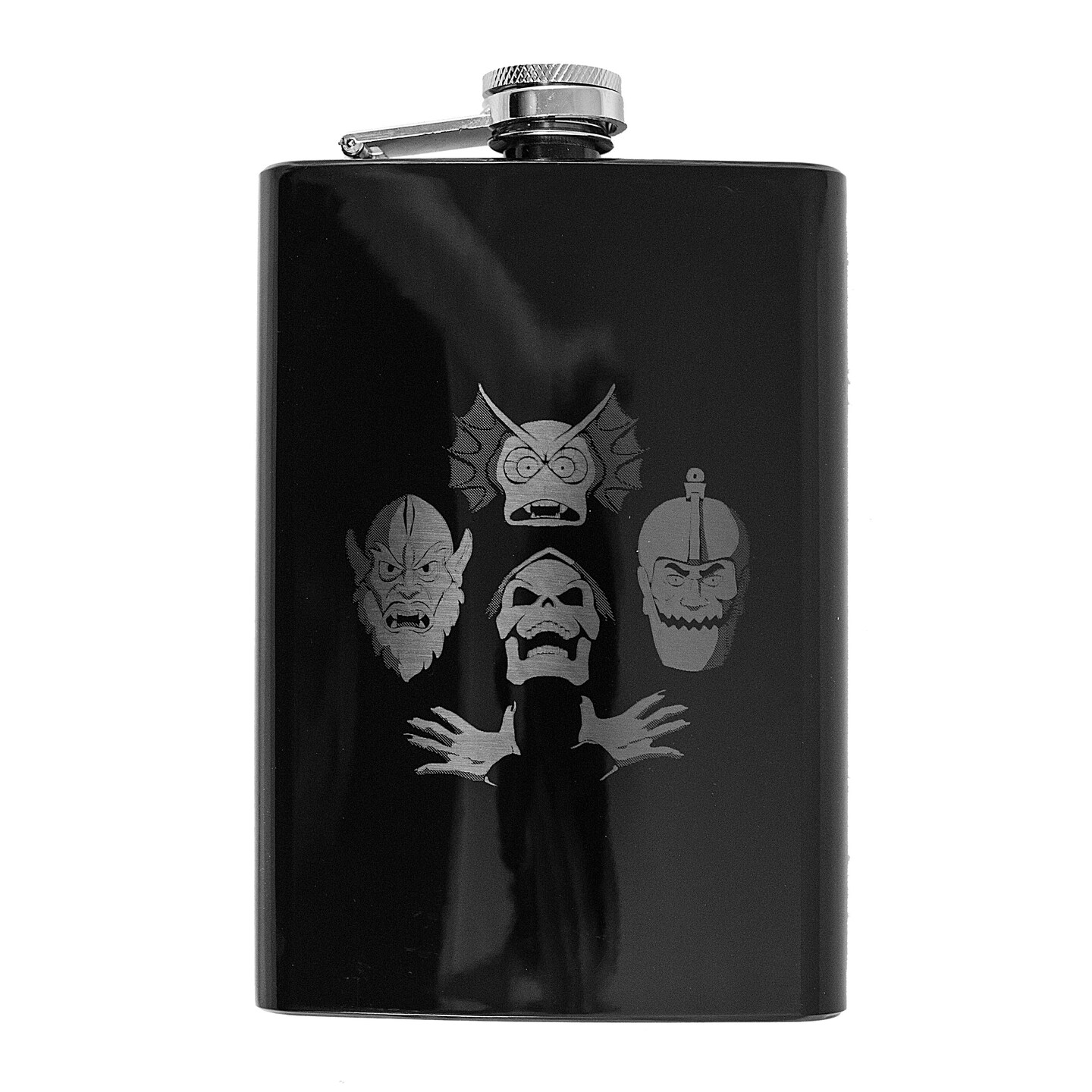 8oz BLACK Eternia Rhapsody Flask 8oz BLACK Eternia Rhapsody Flask