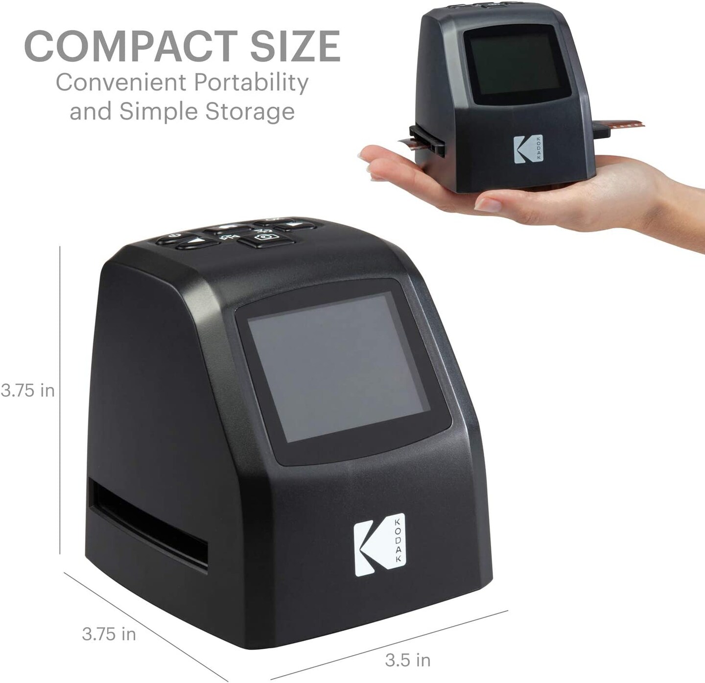 Kodak Mini Digital Film &#x26; Slide Scanner with 2.4&#x22; Screen