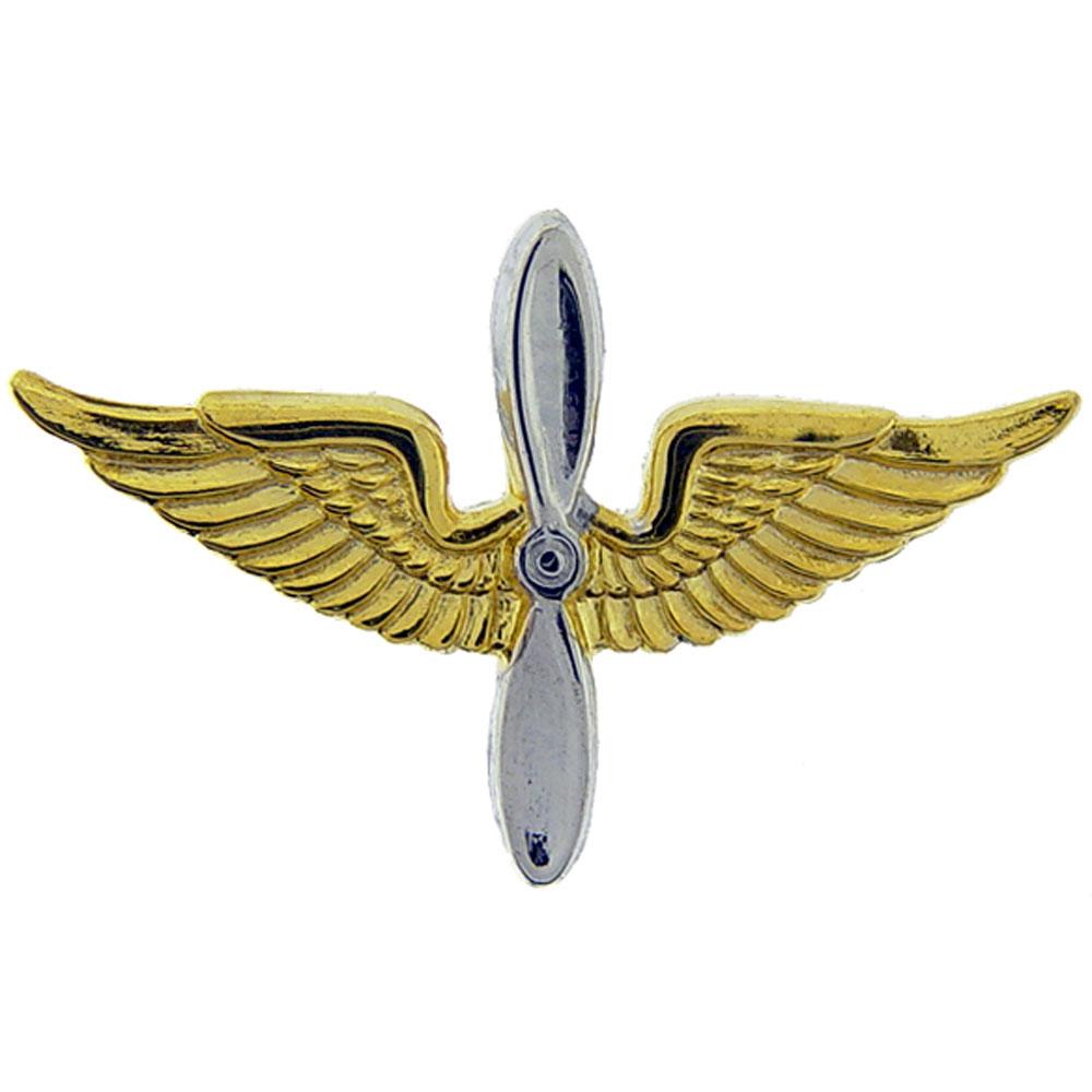 U.S. Army Aviation Pin Gold Plated 1 1/4&#x22;