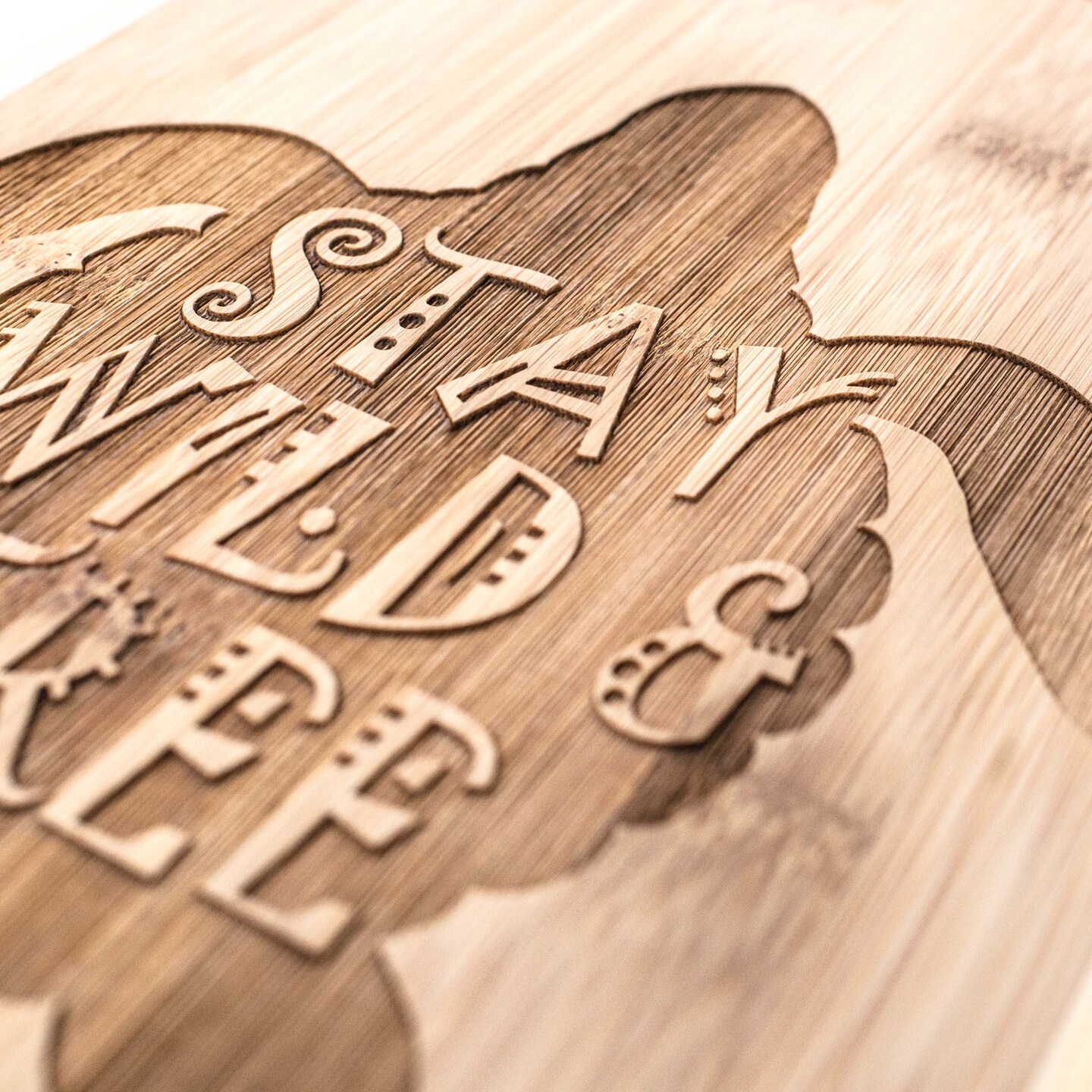 Stay Wild and Free - Sea Turtle - Cutting Board