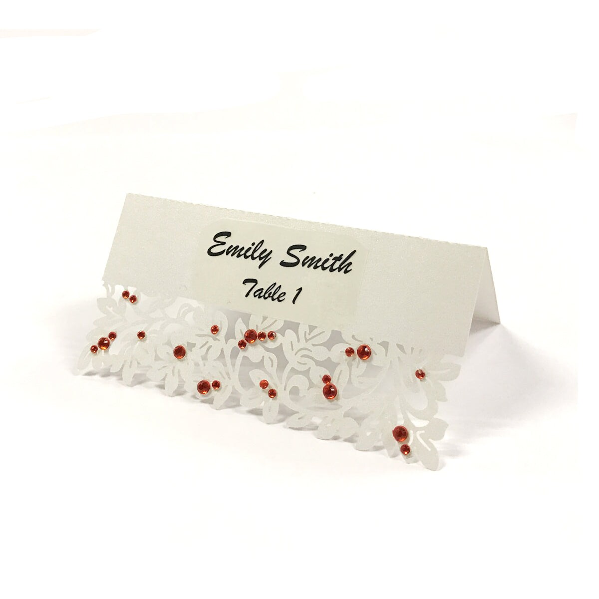 Wrapables Wrapables Vines Wedding Decor Table Name Place Cards (Set of 50)