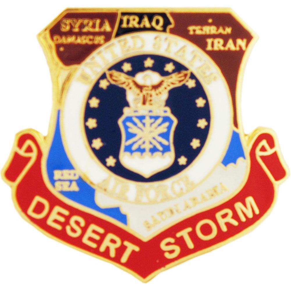 U.S. Air Force Desert Storm Map Pin 1