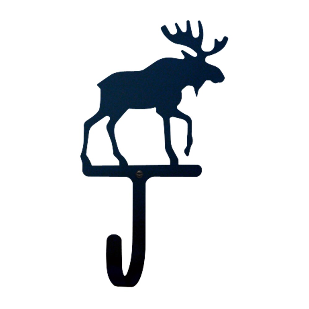 Village Wrought Iron Moose - Wall Hook Large