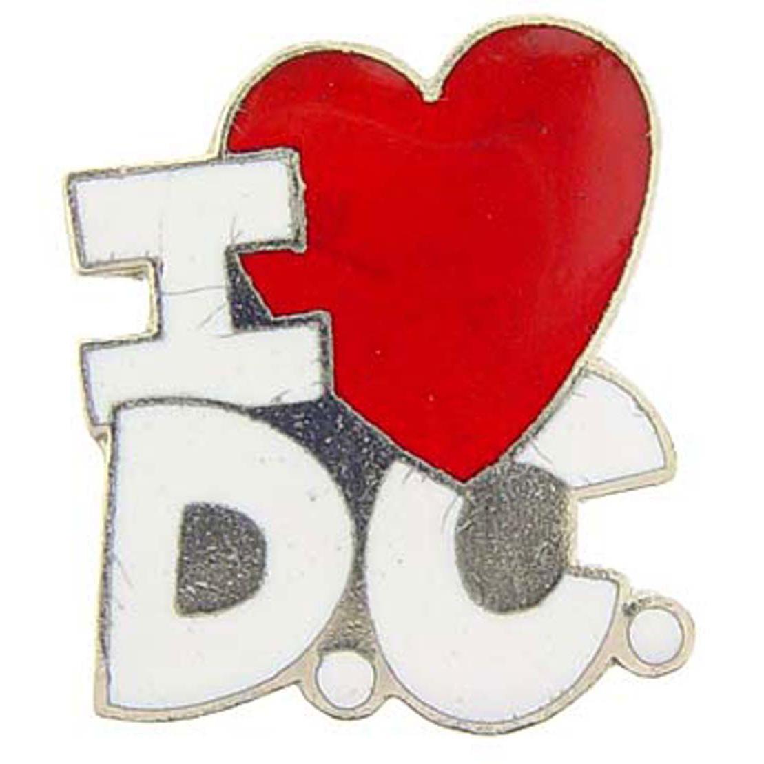 I Love Washington D.C. Pin 1&#x22;